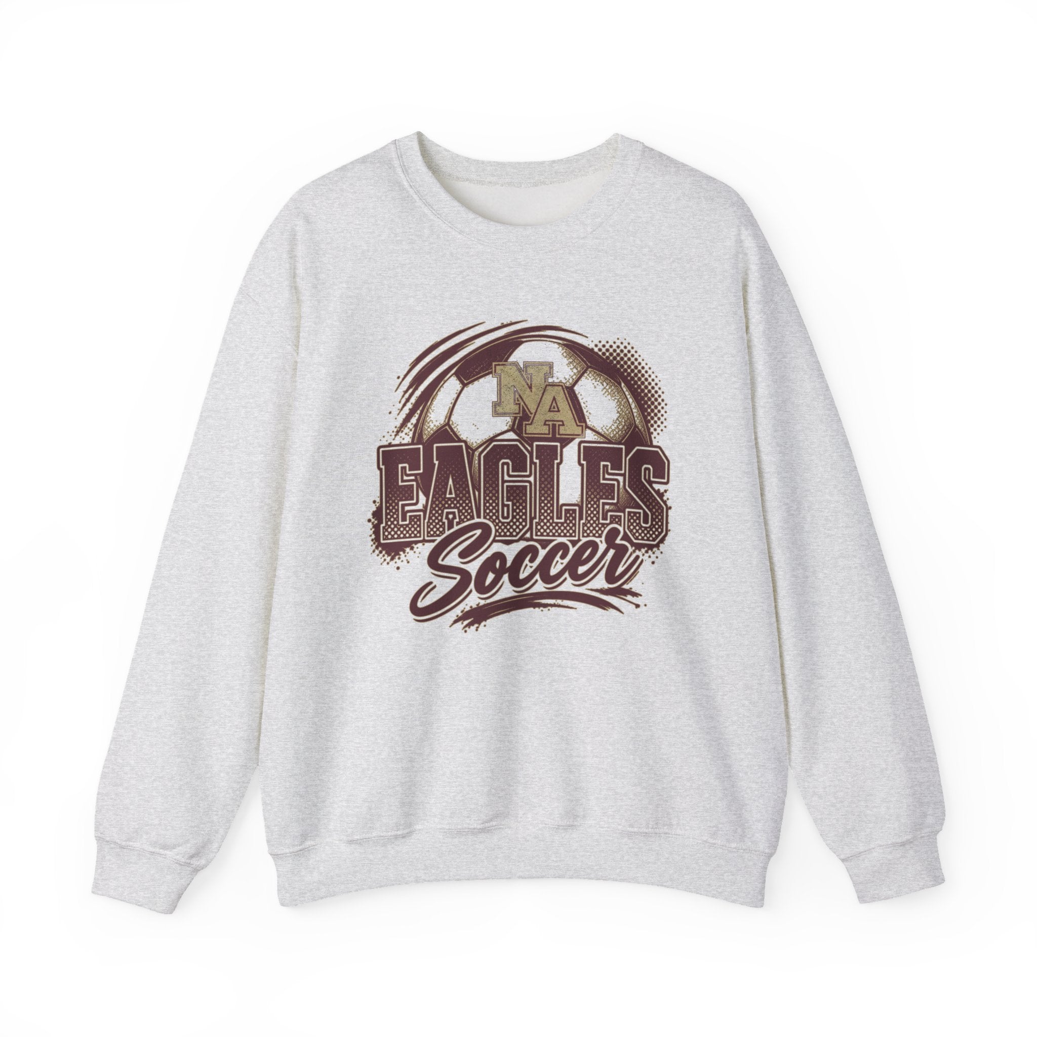 Adult Unisex New Albany Eagles Ombre Soccer Graphic Sweatshirt