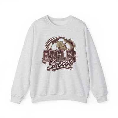 Adult Unisex New Albany Eagles Ombre Soccer Graphic Sweatshirt