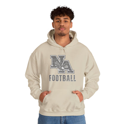 Adult Unisex New Albany Tonal Football Logo Graphic Hoodie