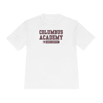 Adult Unisex Columbus Academy Cross Country Graphic Sport-Tek Competitor Performance Tee