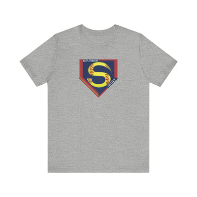 Adult Unisex Stingers Softball Logo Graphic Short Sleeve Bella + Canvas Soft Tee