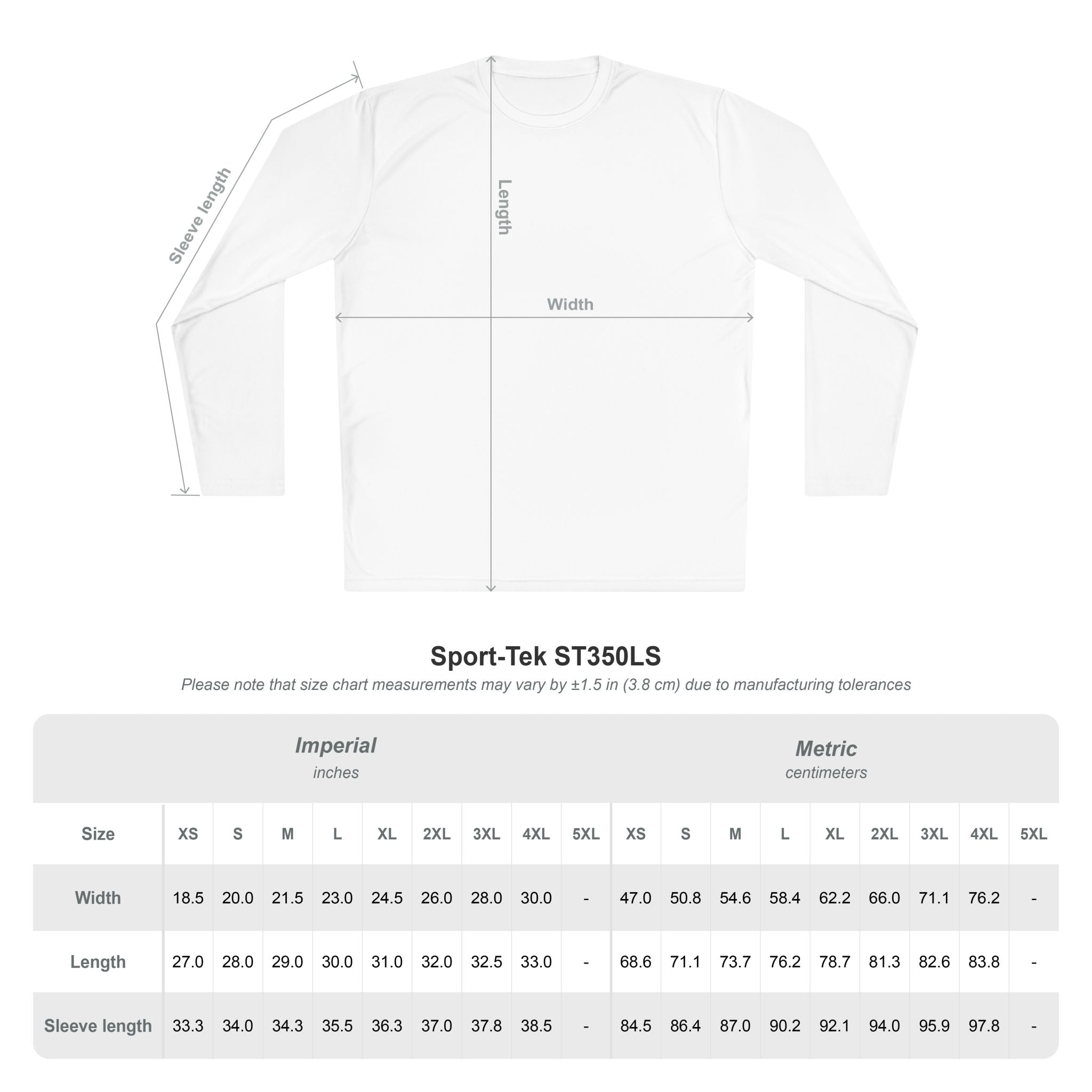 Adult Unisex Columbus Academy Football Graphic Sport-Tek Competitor Performance Long Sleeve Tee