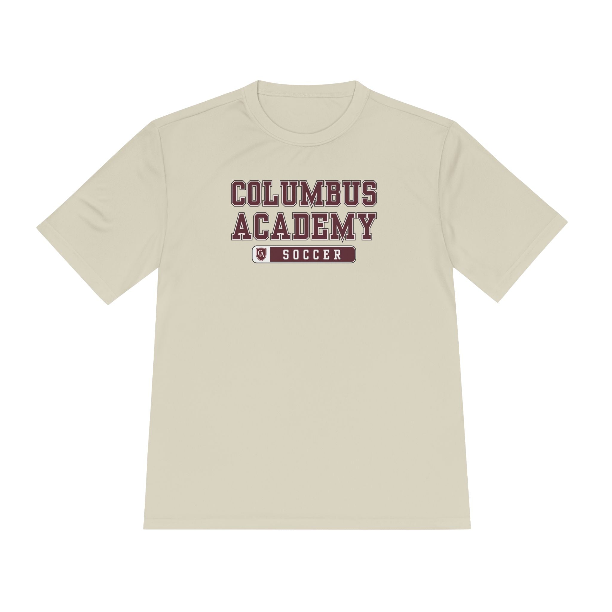 Adult Unisex Columbus Academy Soccer Graphic Sport-Tek Competitor Performance Tee