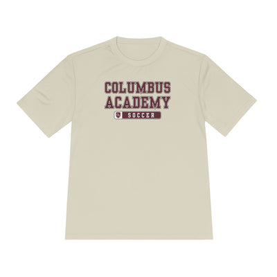 Adult Unisex Columbus Academy Soccer Graphic Sport-Tek Competitor Performance Tee