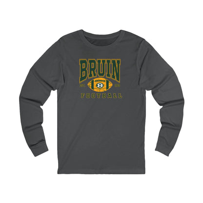 Adult Unisex Bruin Football Heritage Graphic Long Sleeve Soft Tee