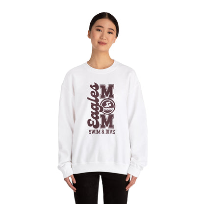 Women's Swim and Dive Mom Graphic Sweatshirt