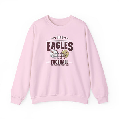 Adult Unisex Eagles Tradition Football Graphic Sweatshirt