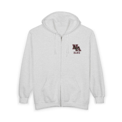 Adult Unisex NAHS Marching Band Eagle Graphic Full-Zip Sweatshirt