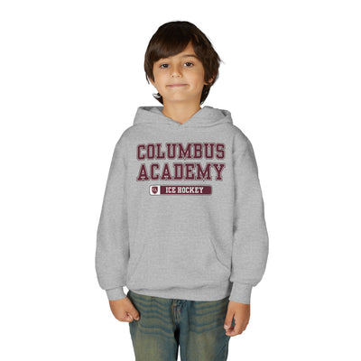 Youth Columbus Academy Ice Hockey Graphic Hoodie