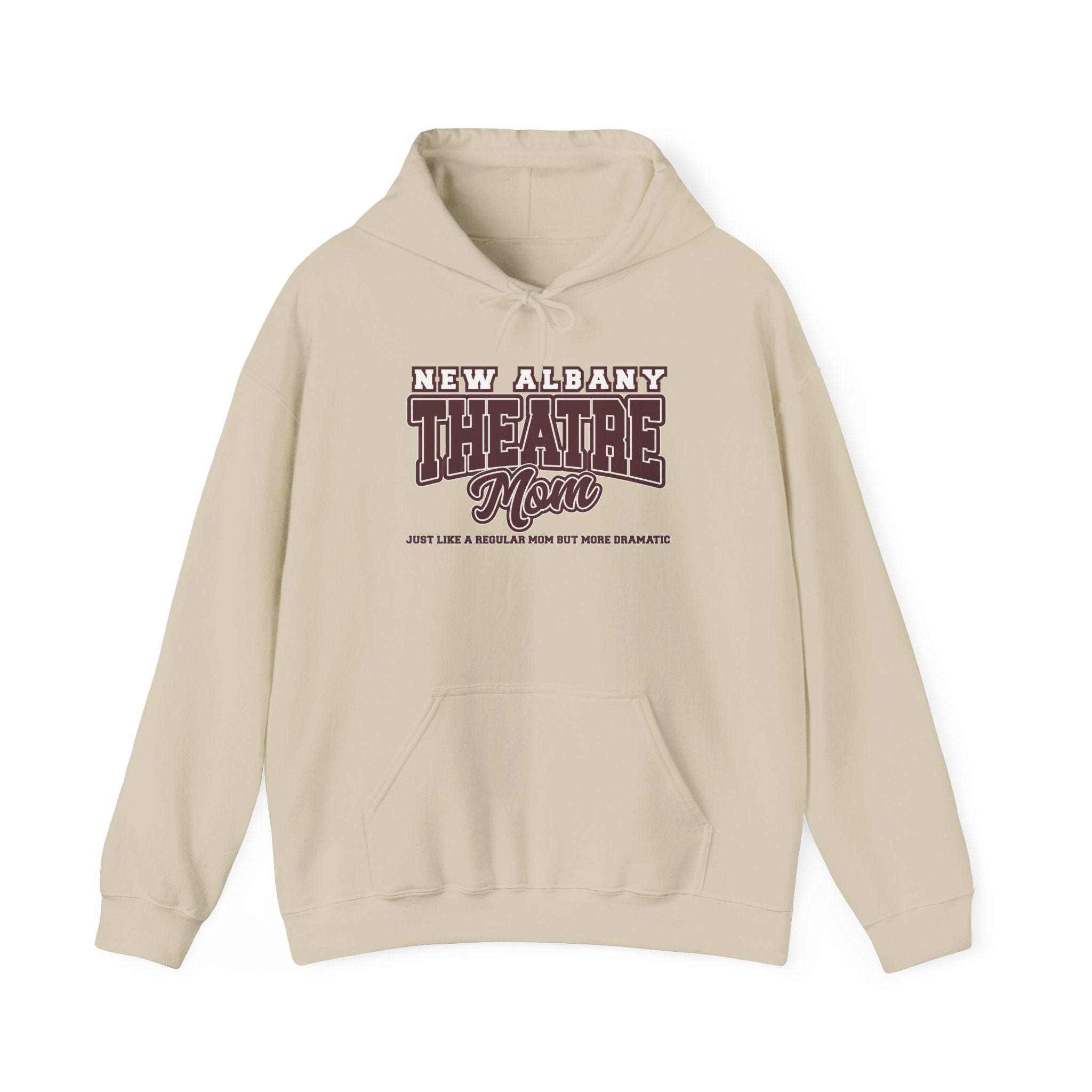 Adult Unisex New Albany Theatre Dramatic Mom Graphic Hoodie