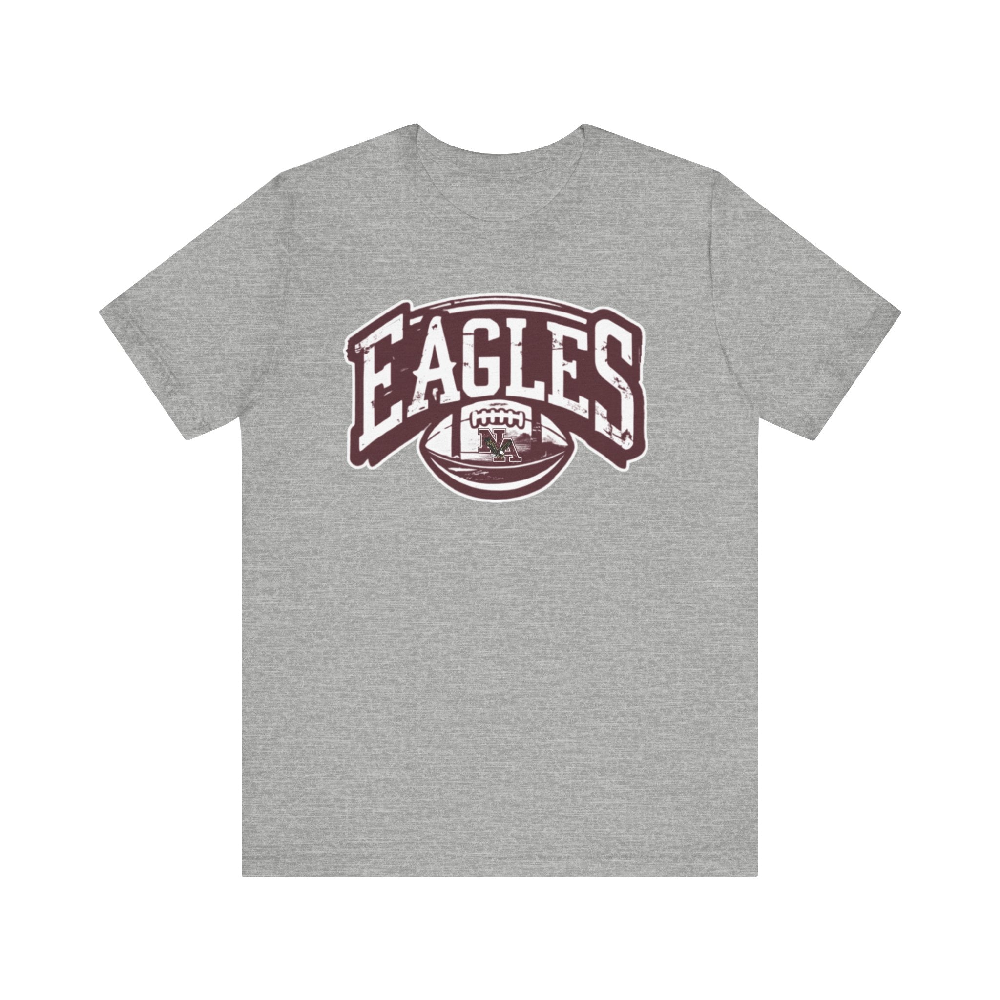 Adult Unisex New Albany Eagles Football Motion Graphic Short Sleeve Soft Tee