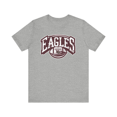 Adult Unisex New Albany Eagles Football Motion Graphic Short Sleeve Soft Tee