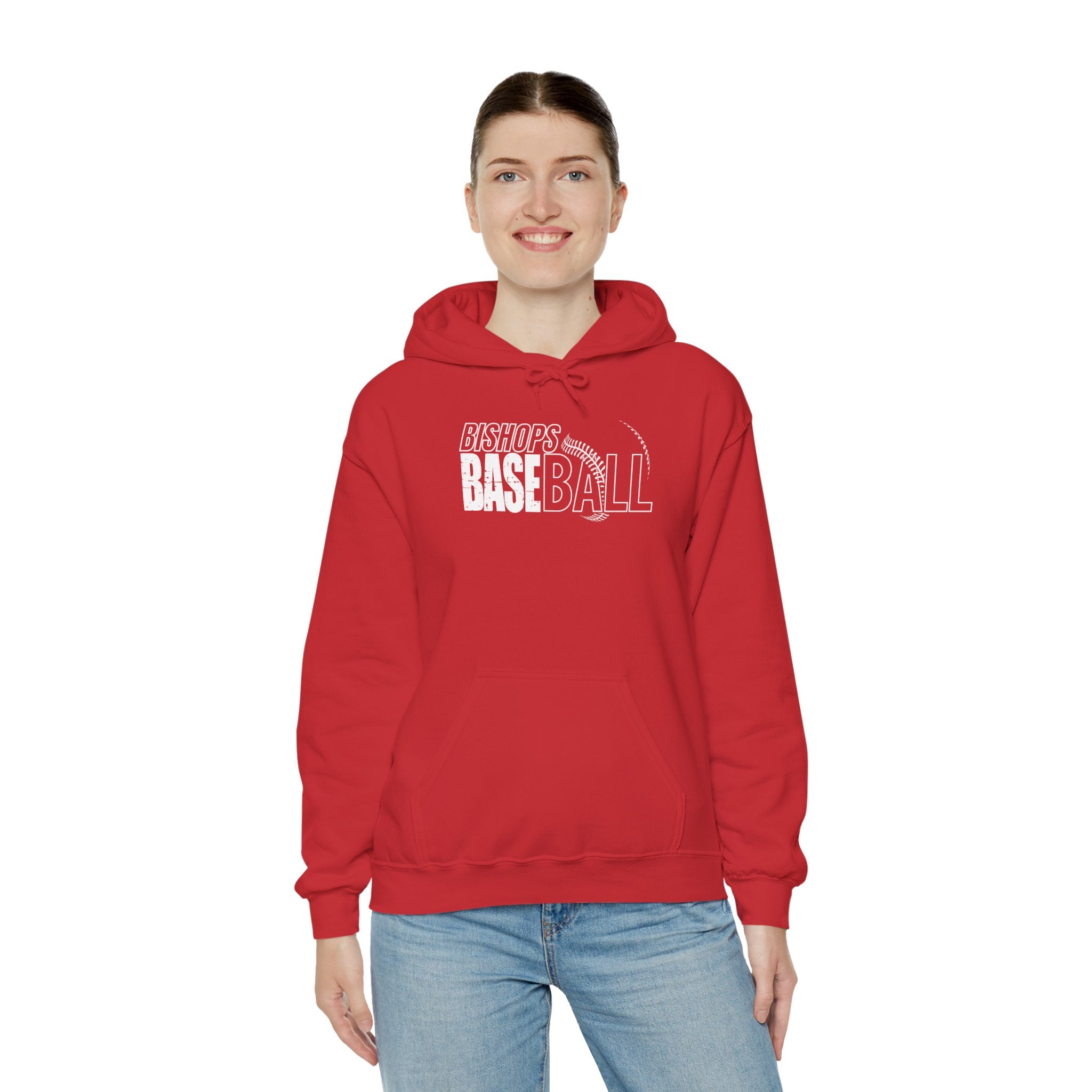 Adult Unisex Bishops Baseball Hardball Graphic Hoodie