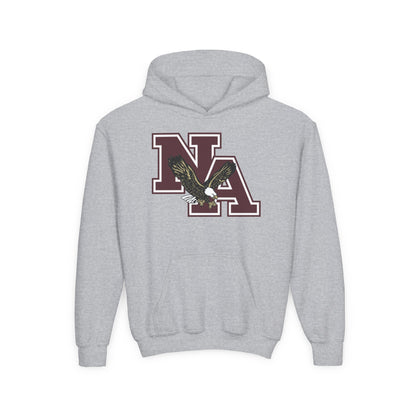 Youth Maroon Classic Logo Graphic Hoodie