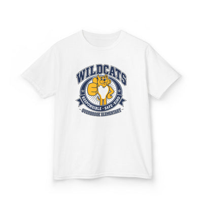 Copy of Overbrook Elementary Wildcats Block Letter Graphic Gildan Classic Tee