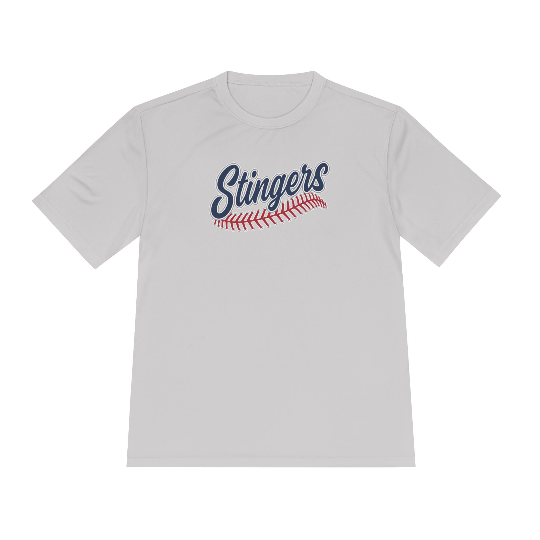 Adult Unisex Stingers Softball Stitches Graphic Sport-Tek Competitor Performance Tee