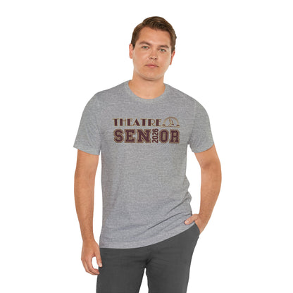 Adult Unisex Theatre Senior Graphic Short Sleeve Soft Tee
