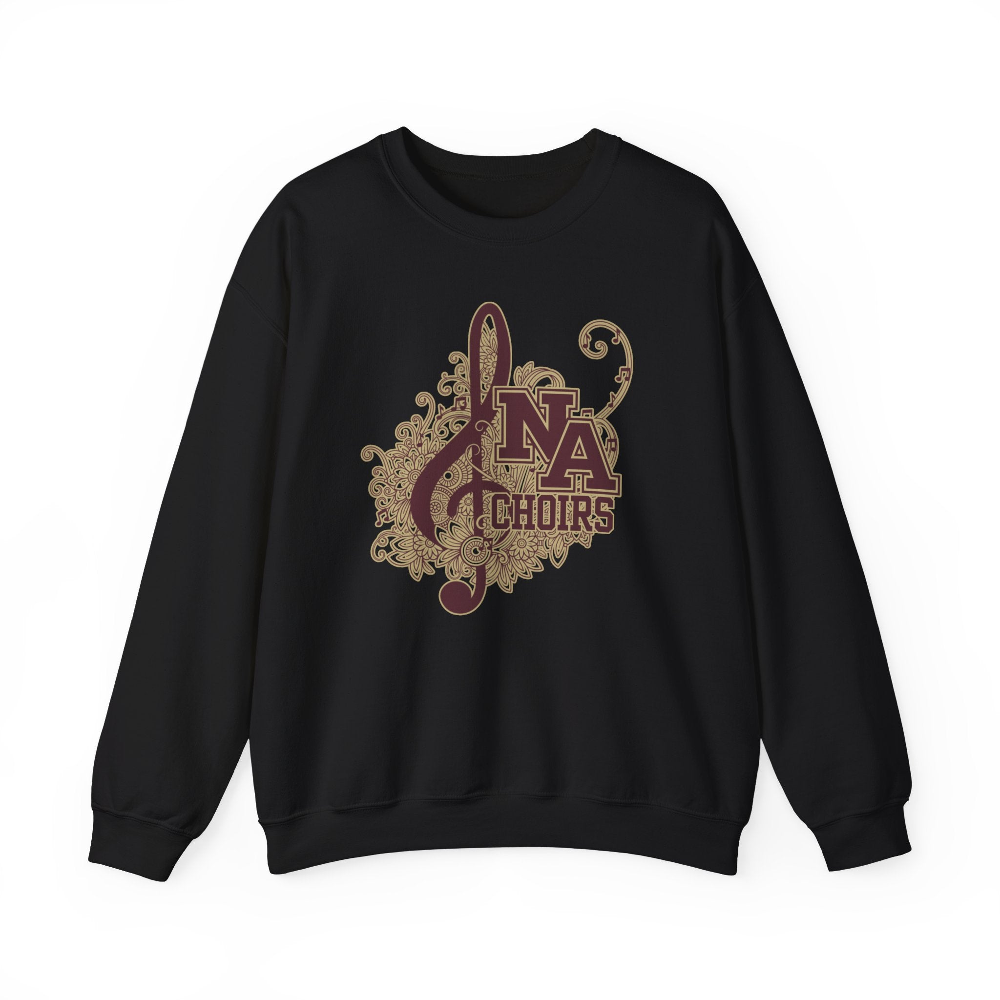 Adult Unisex Floral Medley Choirs Graphic Sweatshirt