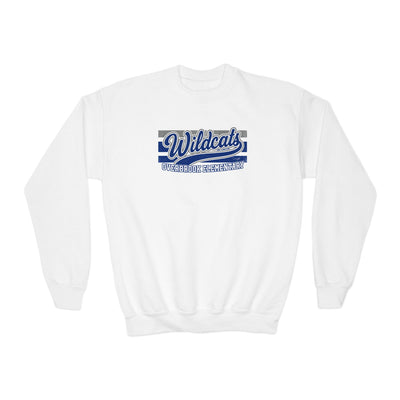 Youth Overbrook Elementary Wildcats Vintage Distressed Spirit Graphic Sweatshirt