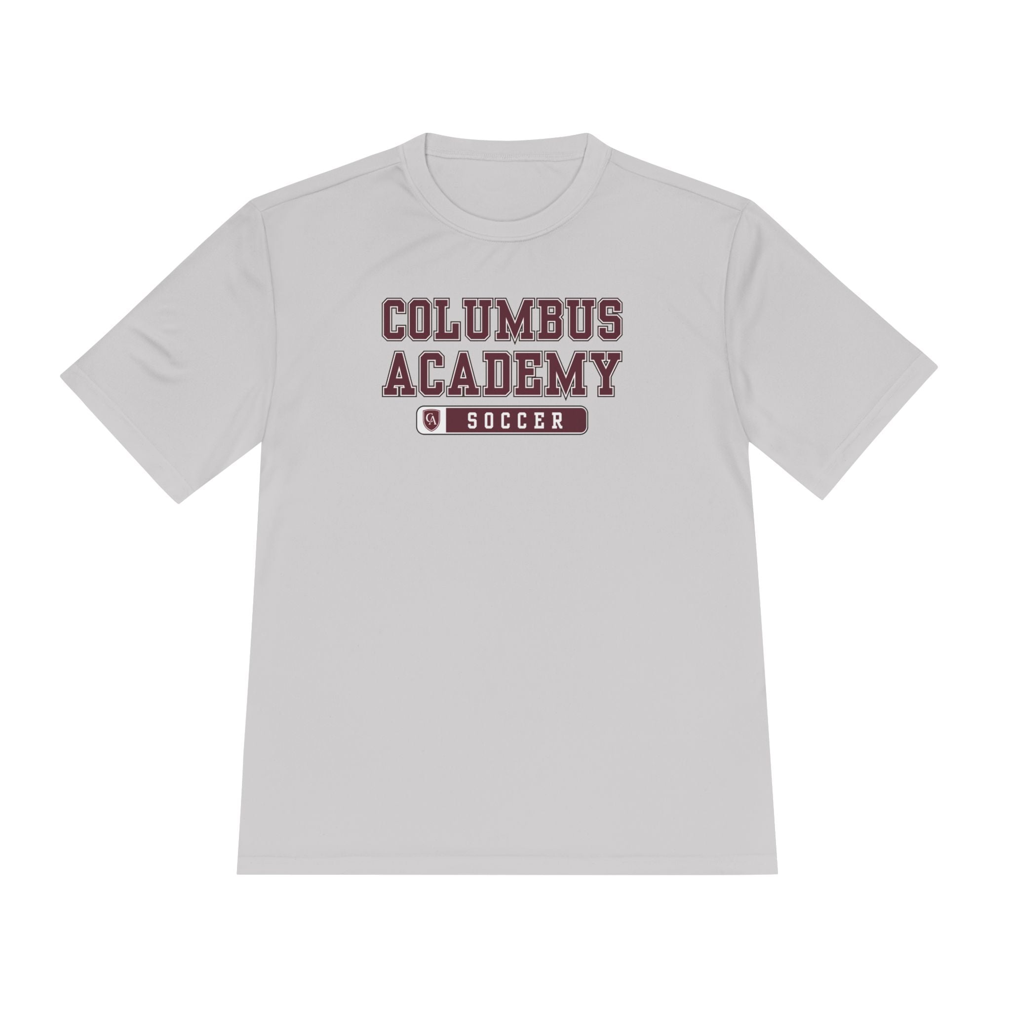 Adult Unisex Columbus Academy Soccer Graphic Sport-Tek Competitor Performance Tee