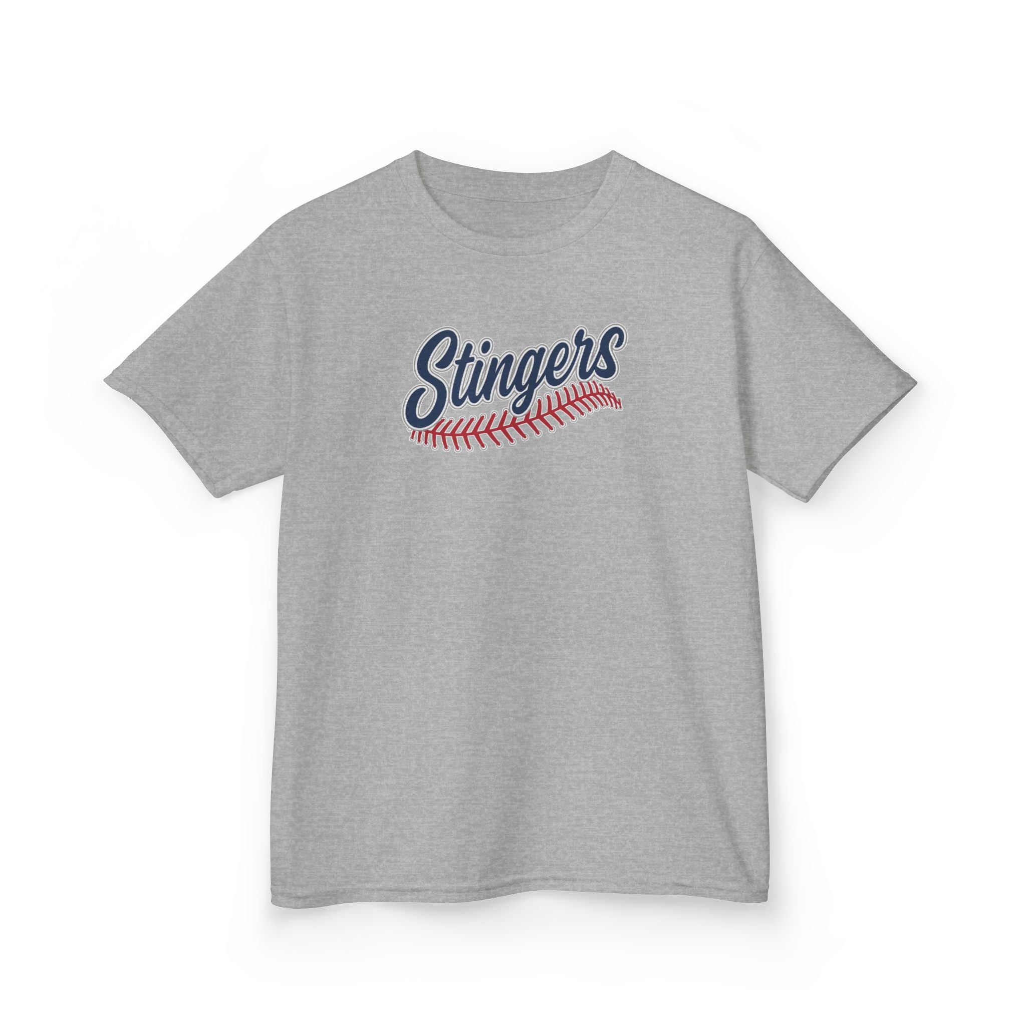 Youth Stingers Softball Stitches Graphic Short Sleeve Gildan Heavy Tee