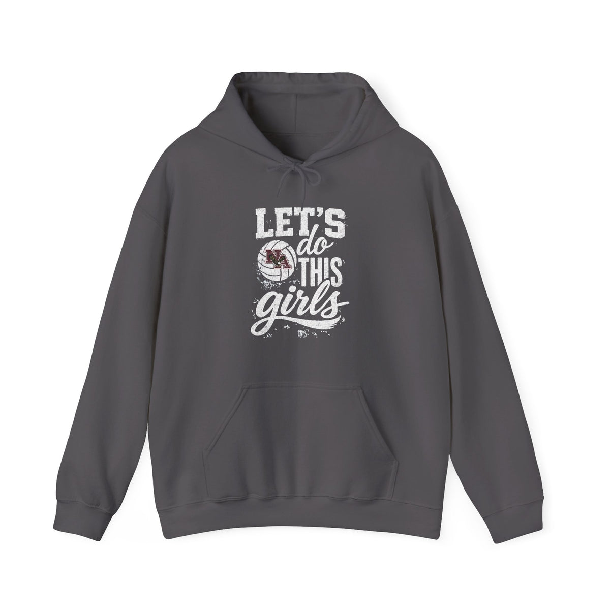 Adult Unisex New Albany Eagles Let's Do This Girls Graphic Hoodie