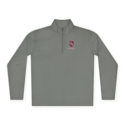 Adult Unisex Columbus Academy Football Logo Sport-Tek Quarter Zip Pullover