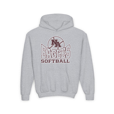 Youth NA Eagles Softball Graphic Hoodie
