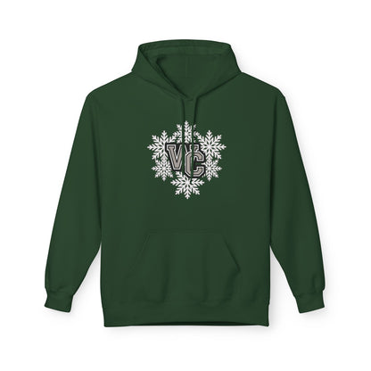 Adult Unisex Westerville Central Spirited Snowflake Graphic Soft Style Hoodie