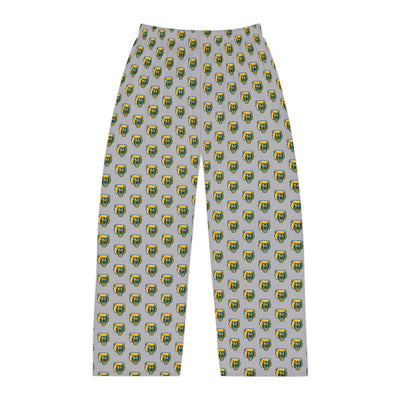 Adult Unisex Grey Pajama Pants with Allover Brooke Bruin Print