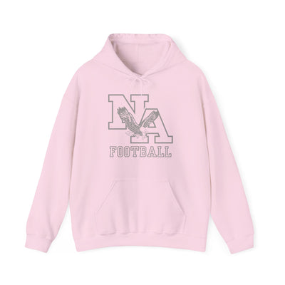 Adult Unisex New Albany Tonal Football Logo Graphic Hoodie