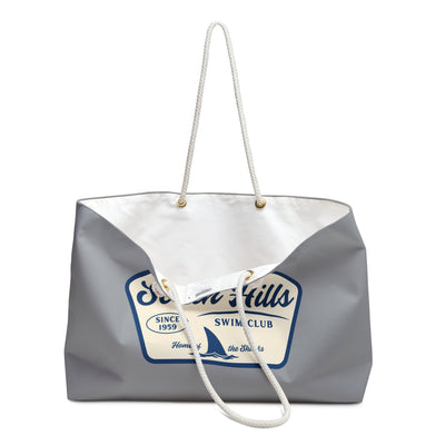 South Hills Swim Club Home of the Sharks Graphic Large Summer Tote