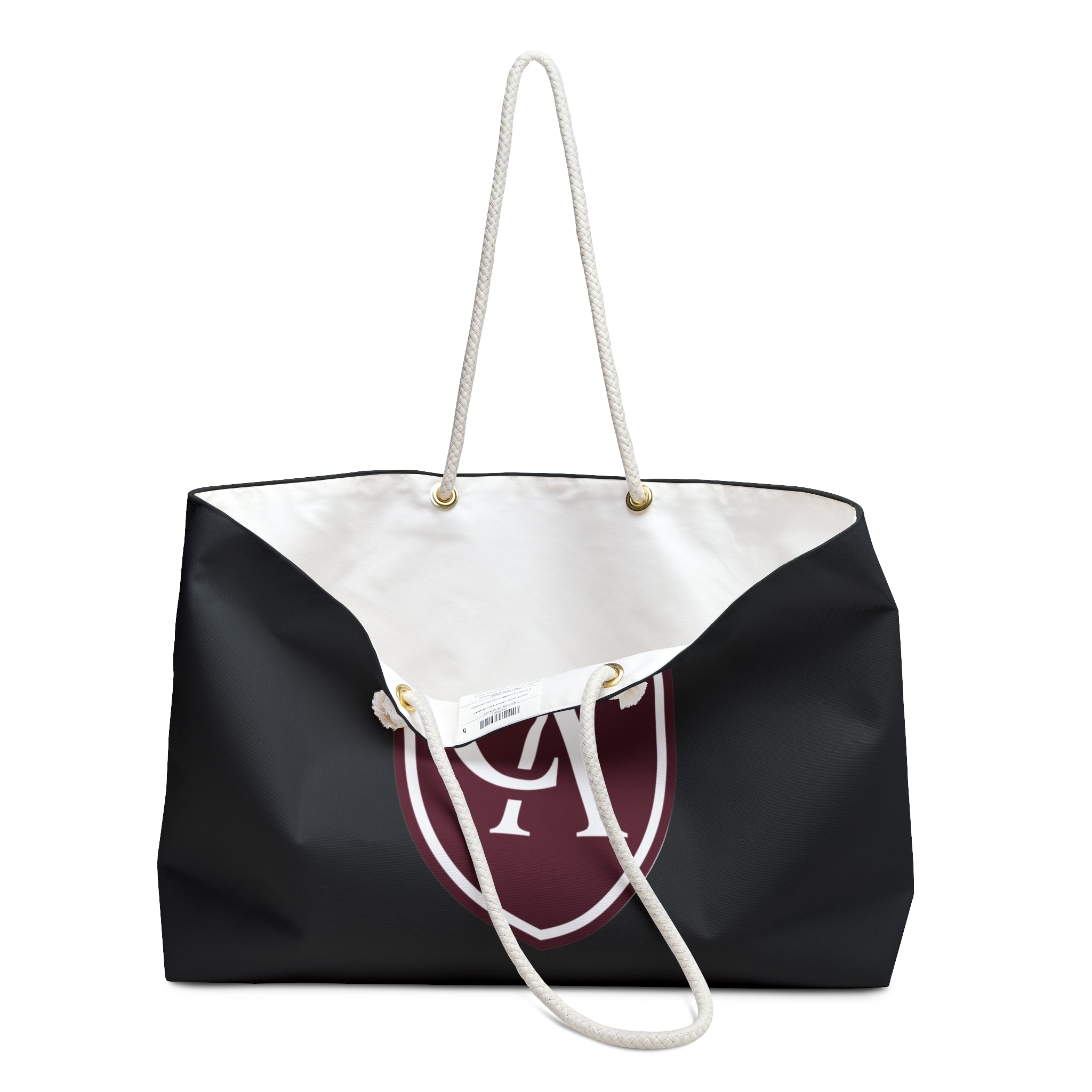 Columbus Academy Logo Large Black Tote
