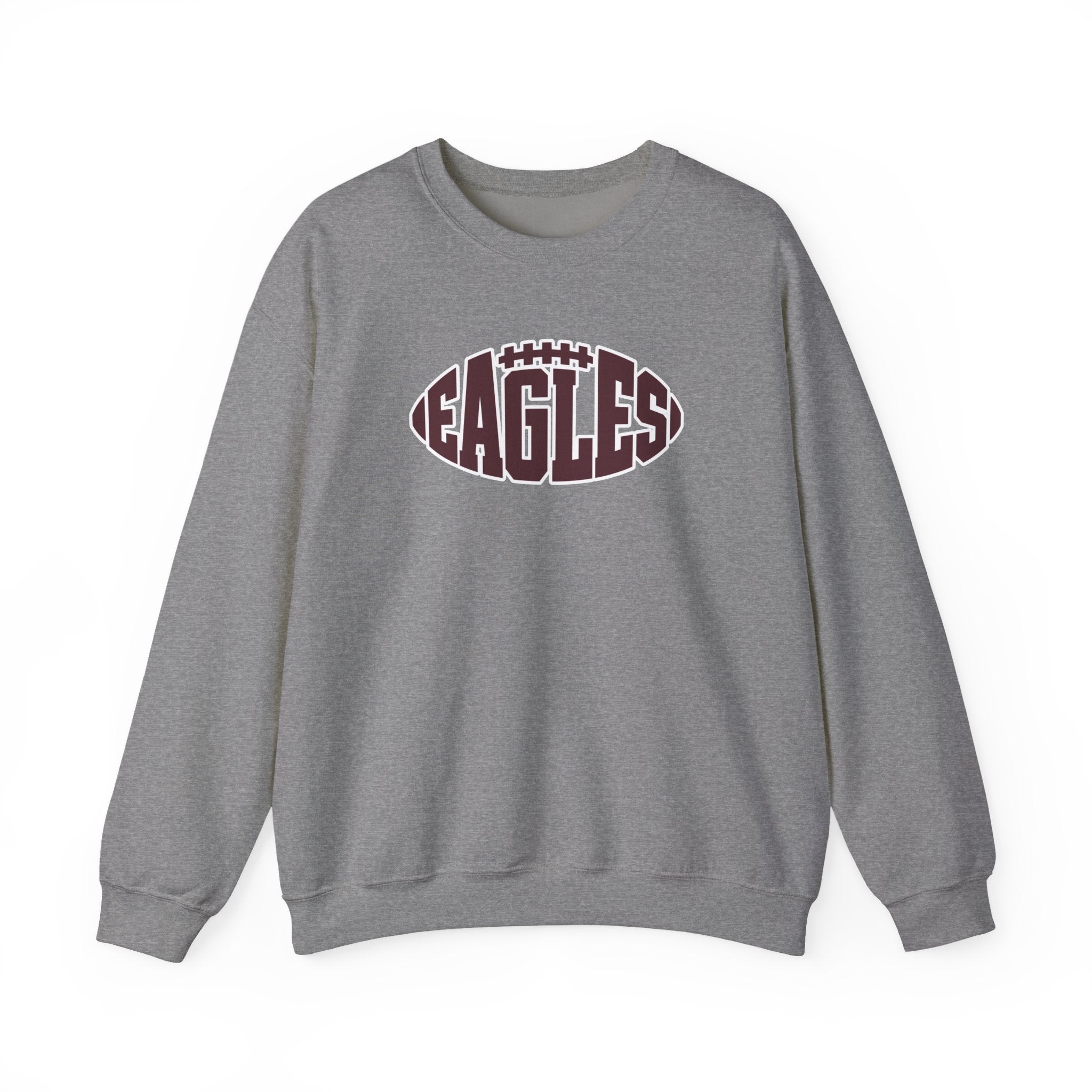 Adult Unisex New Albany Football Eagle Ball Graphic Sweatshirt