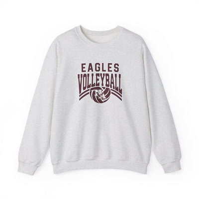 Adult Unisex New Albany Volleyball Varsity Arch Graphic Sweatshirt