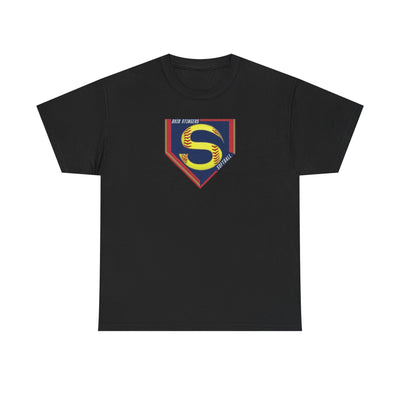 Adult Unisex Stingers Softball Logo Graphic Short Sleeve Gildan Heavy Tee