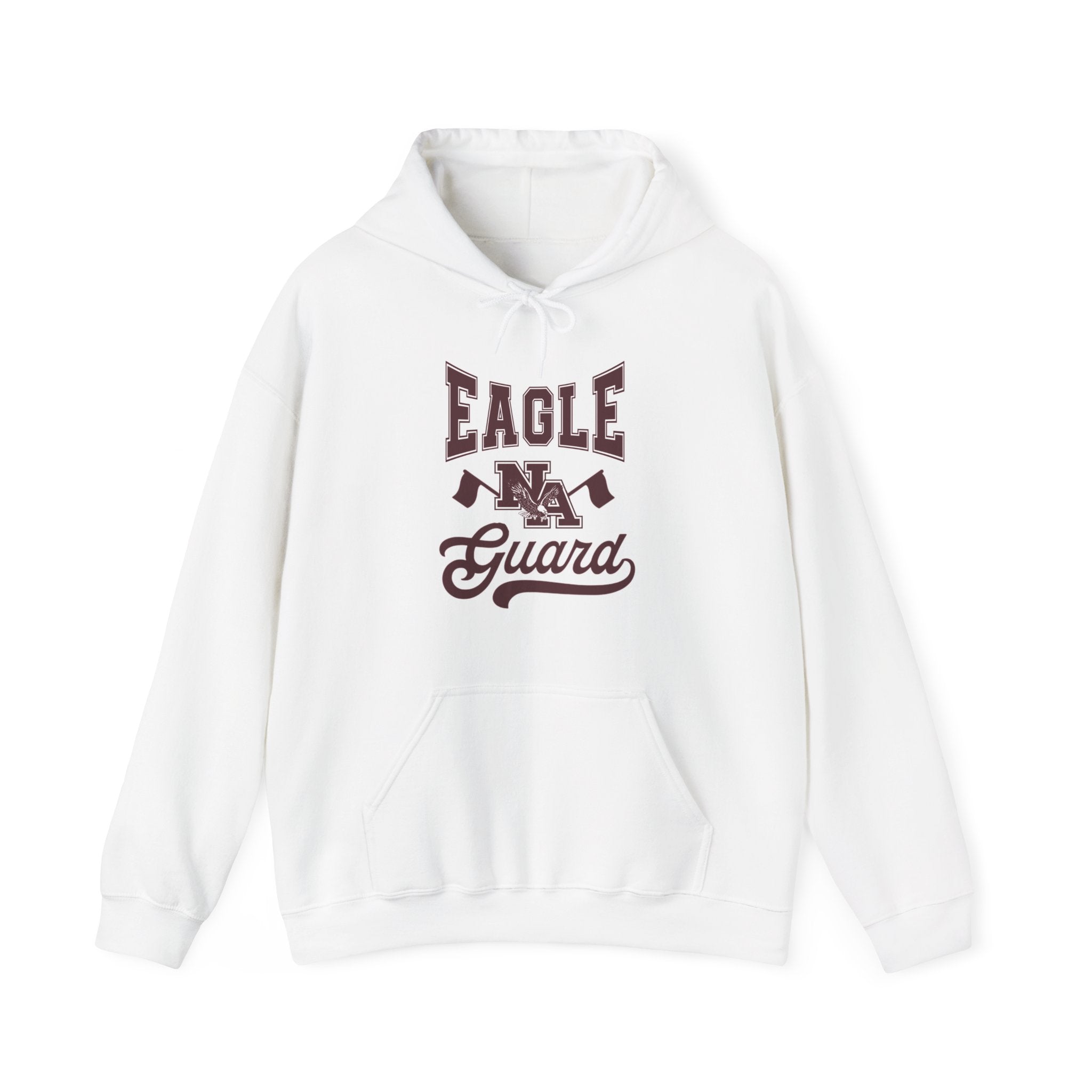 Adult Unisex Classic Varsity Eagle Guard Graphic Hoodie