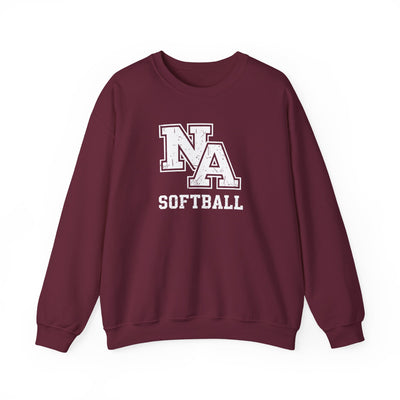 Adult Unisex New Albany Softball Vintage Vibe Logo Graphic Sweatshirt