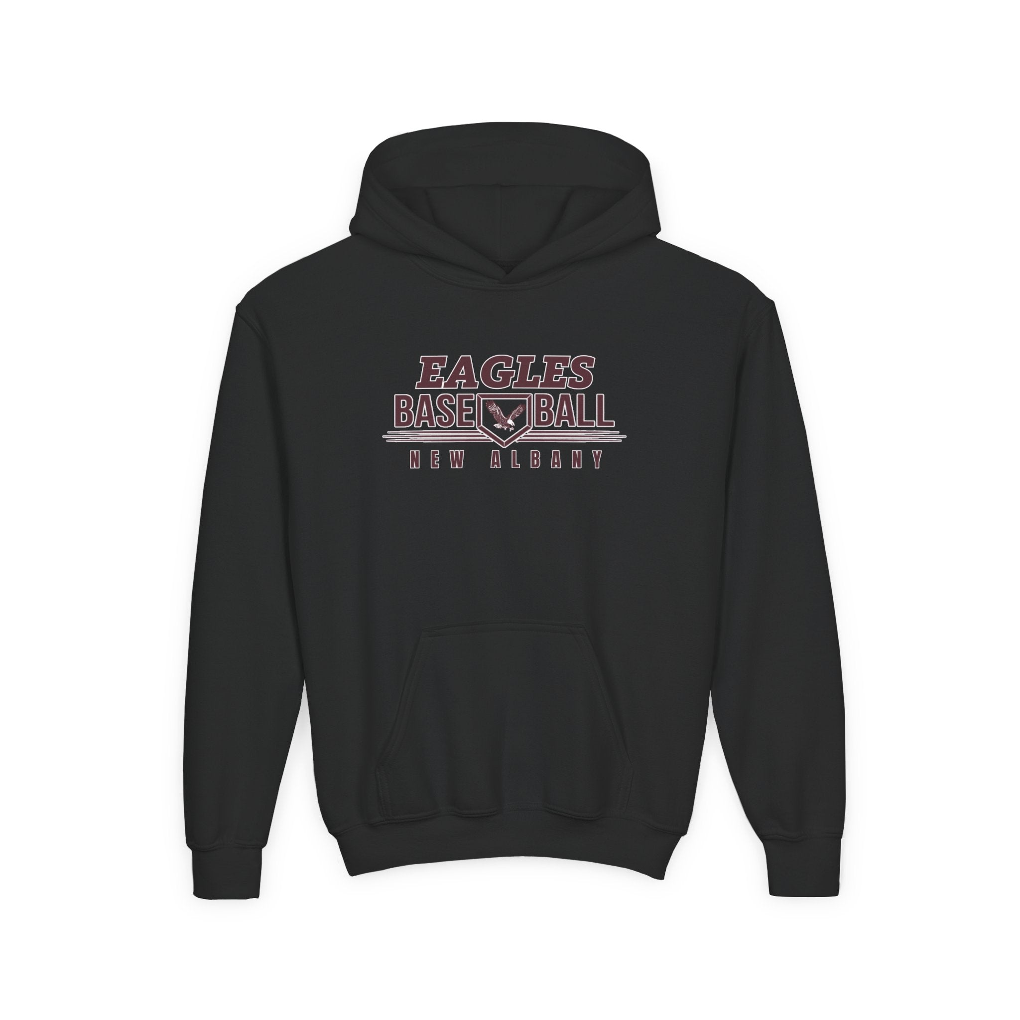 Youth New Albany Eagles Home Plate Pride Graphic Hoodie