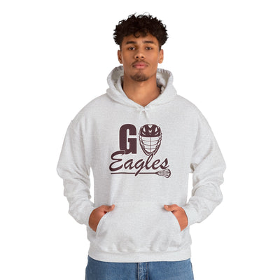 Adult Unisex Go Eagles Lacrosse Graphic Hoodie