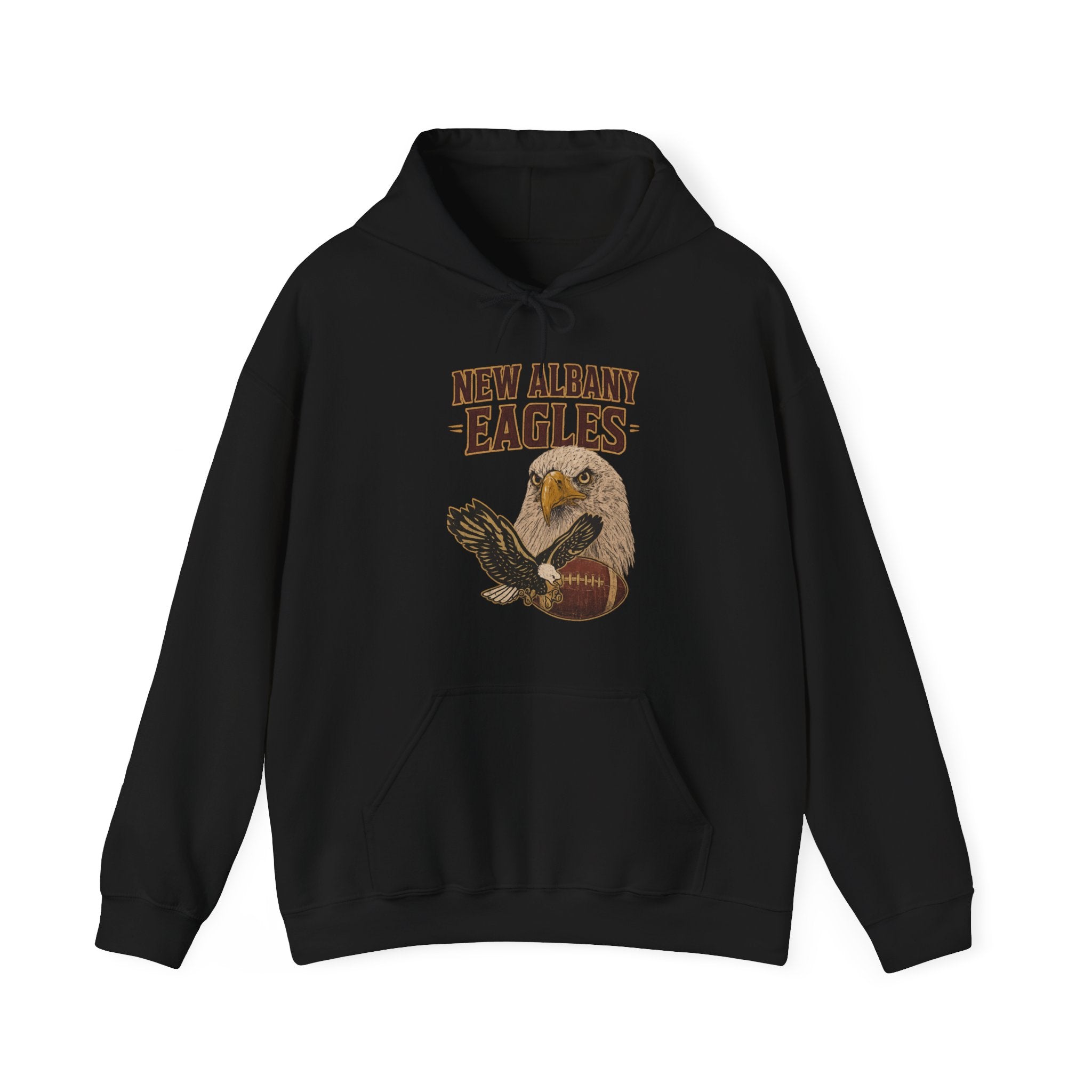 Adult Unisex New Albany Gridiron Eagle Graphic Hoodie