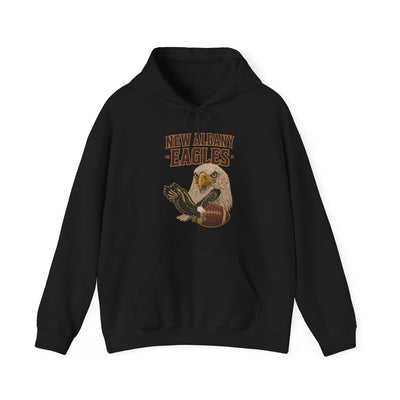 Adult Unisex New Albany Gridiron Eagle Graphic Hoodie