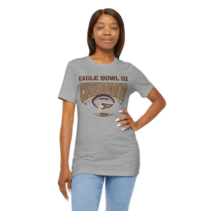 Adult Unisex New Albany Tackle Eagle Bowl Championship Short Sleeve Tee