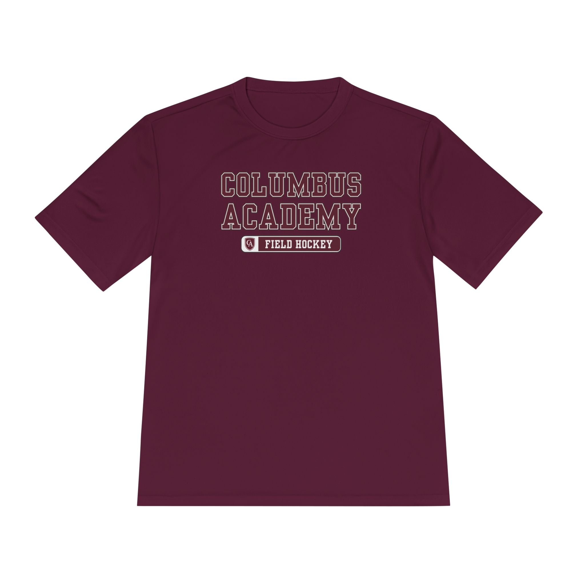 Adult Unisex Columbus Academy Field Hockey Graphic Sport-Tek Competitor Performance Tee