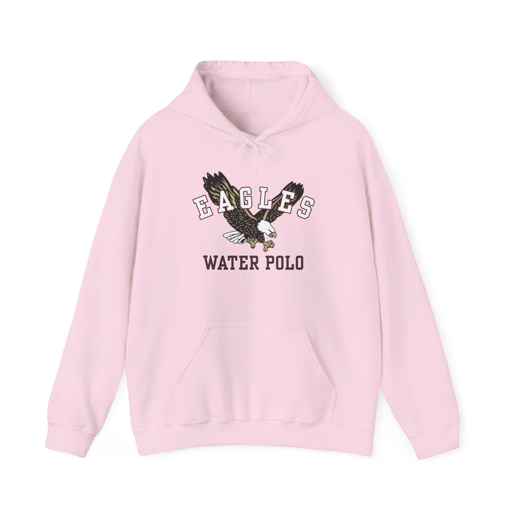 Adult Unisex Flying  Water Polo Eagle Graphic Hoodie