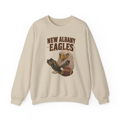 Adult Unisex New Albany Gridiron Eagle Graphic Sweatshirt
