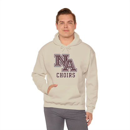 Adult Unisex Choirs Words NA Logo Graphic Hoodie