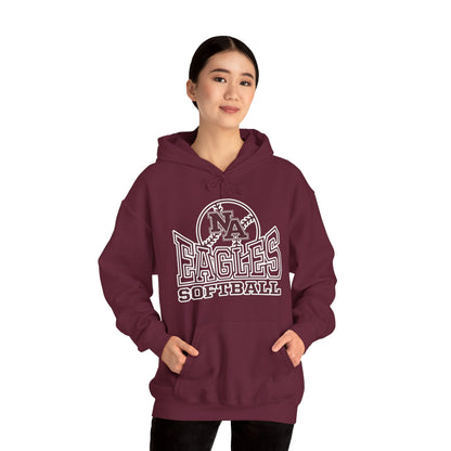 Adult Unisex NA Eagles Softball Graphic Hoodie