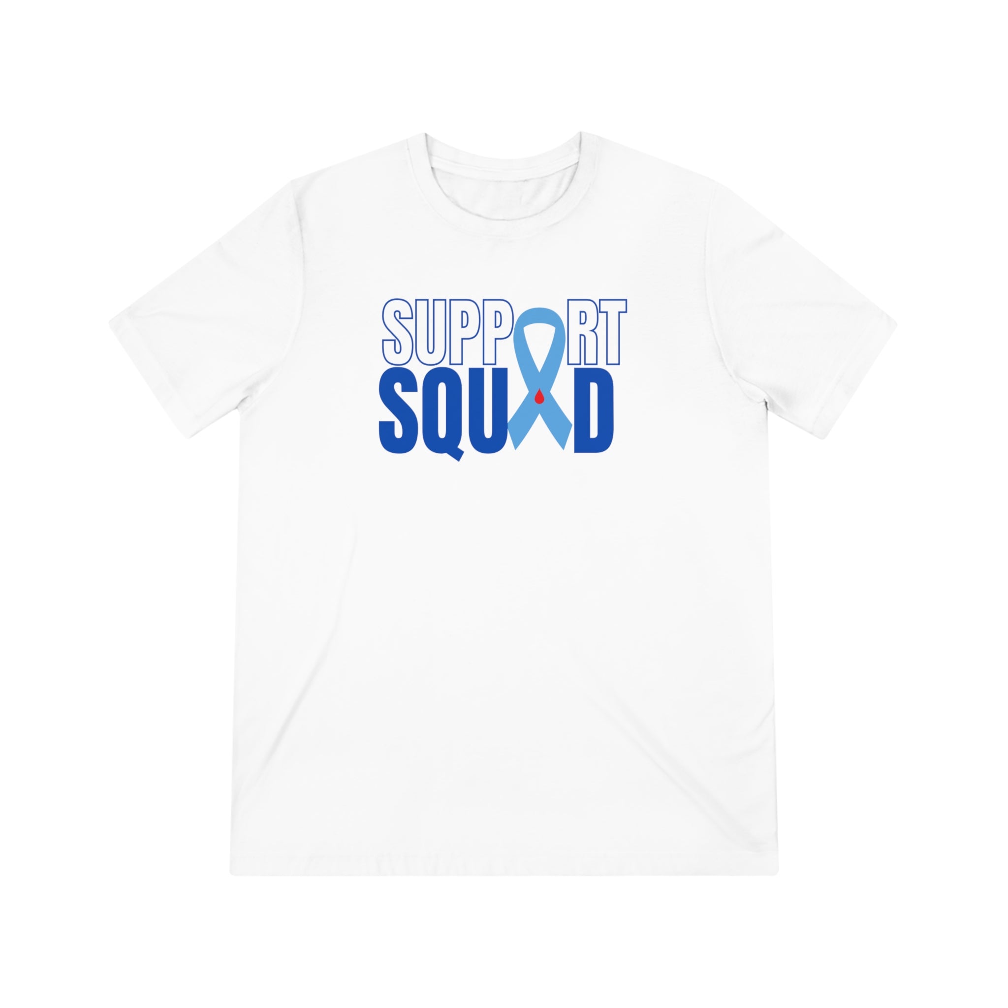 Adult Unisex Super Soft T1D Support Squad Short Sleeve Graphic Tee