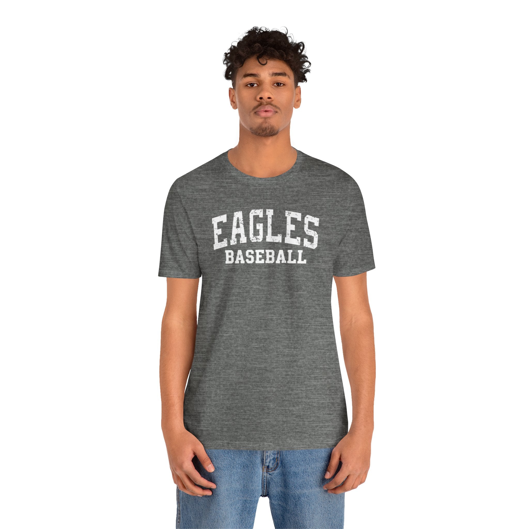 Adult Unisex New Albany Eagles Baseball Vintage Distressed Graphic Short Sleeve Soft Tee